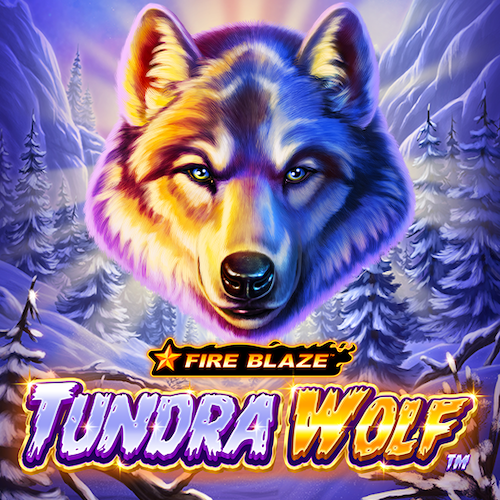 Fire Blaze Golden Tundra Wolf